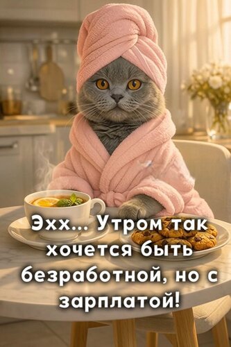 Открытка Доброе утро