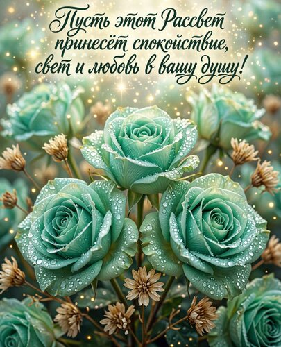 Открытка Доброе утро