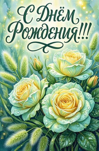 Открытка С днём рождения!