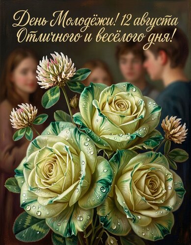 Открытка День молодежи