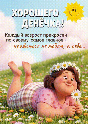 Анимированная открытка ХОРОШЕГО ДЕНЕЧКА!