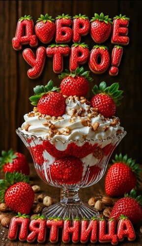 Открытка Доброе утро, пятница