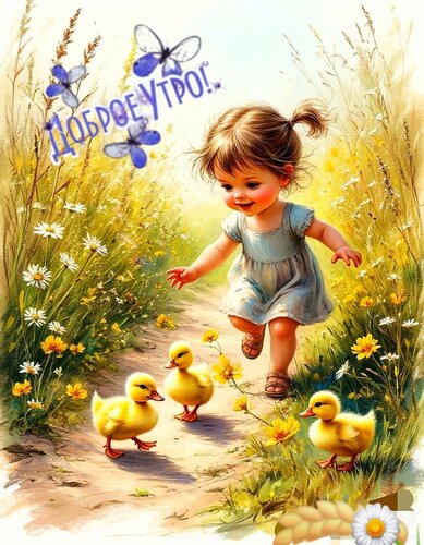 Открытка Доброе утро!