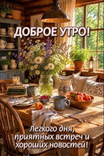 Открытка Легкого дня, приятных встреч и хороших новостей!