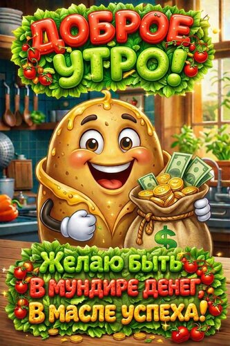 Открытка Доброе утро
