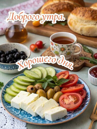 Открытка С добрым утром
