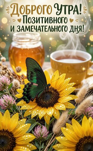 Открытка Доброго утра