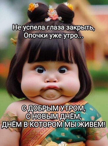 Открытка с добрым утром
