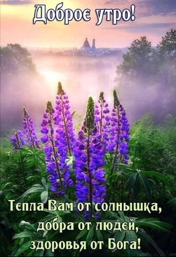 Открытка Доброе утро