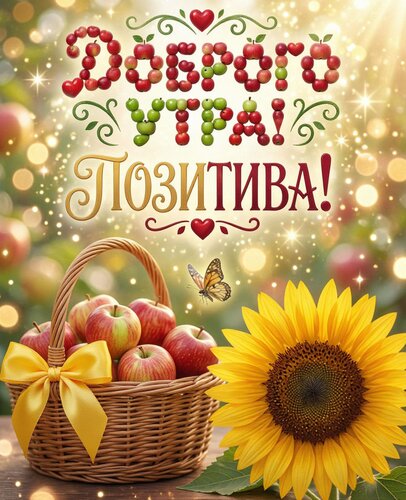 Открытка Доброе утро