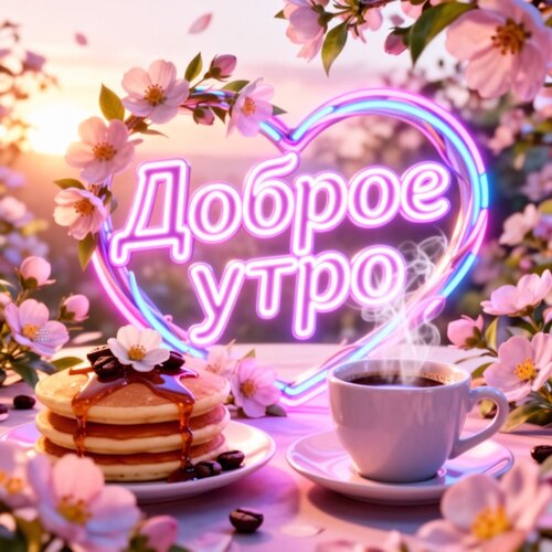 Открытка Доброе утро