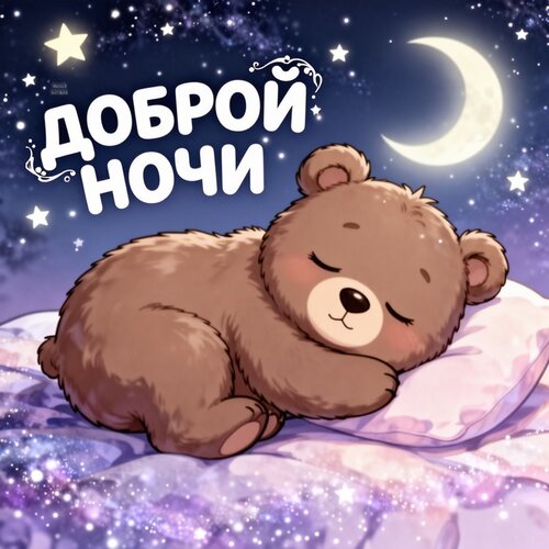 Открытка Доброй ночи