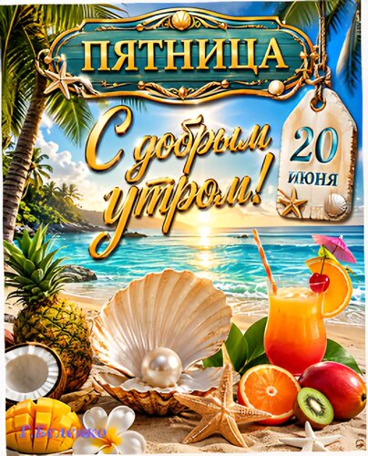 Открытка Доброе утро