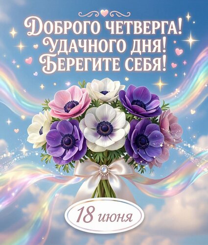 Открытка Доброго четверга