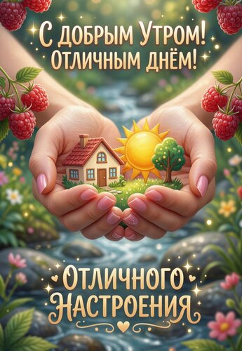 Открытка Доброе утро
