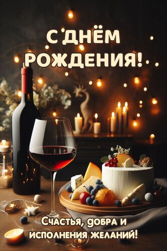 Открытка С днем рождения