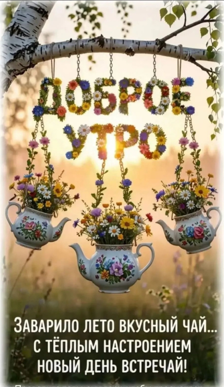 Открытка Доброе утро