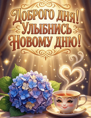 Анимированная открытка Доброго дня