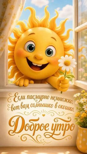 Открытка Доброе утро