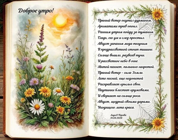 Открытка Доброе утро!
