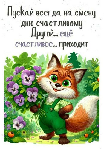 Открытка пускай всегда на смену дню счастливому