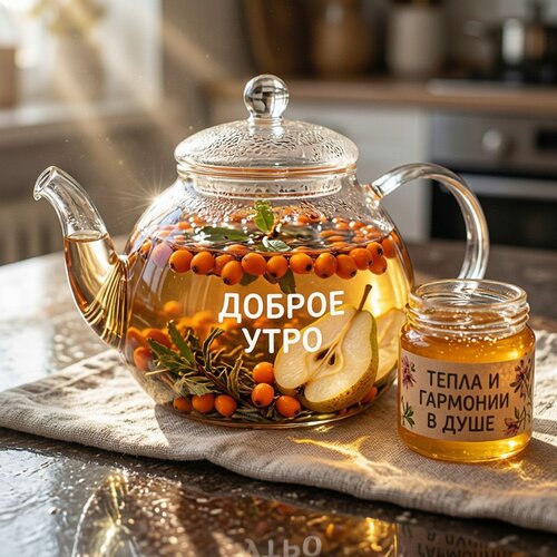 Открытка Доброе утро Тепла и гармонии в душе