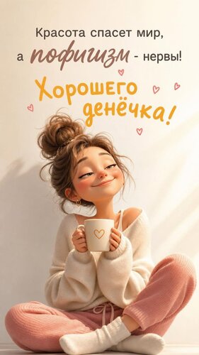Открытка красота спасёт мир а пофигизм нервы
