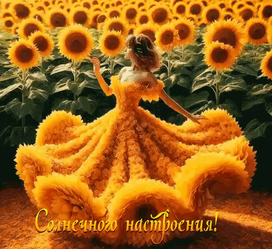 Анимированная открытка Солнечного настроения!