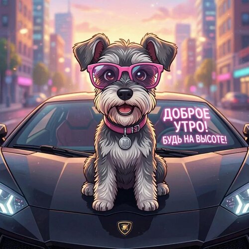 Открытка Доброе утро! Будь на высоте!