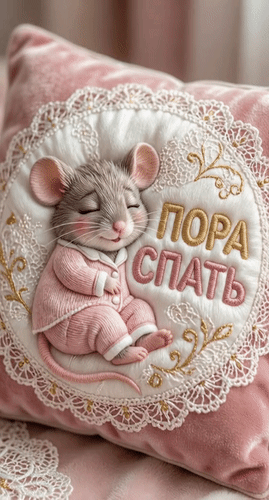 Анимированная открытка Пора спать