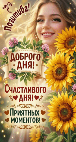 Анимированная открытка Доброго дня