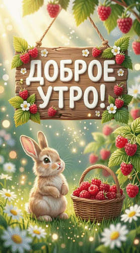 Анимированная открытка Доброе утро!