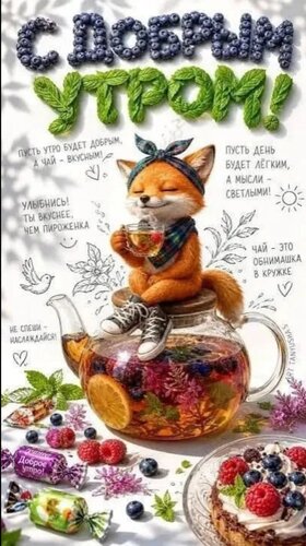 Открытка С добрым утром