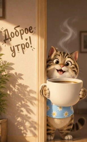 Открытка Доброе утро