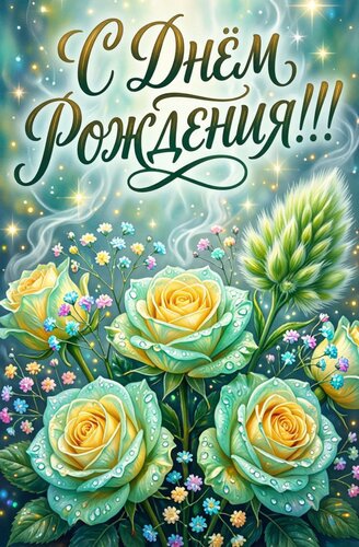 Открытка С Днём Рождения