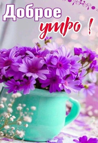 Открытка Доброе утро
