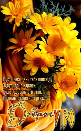 Открытка Доброе утро