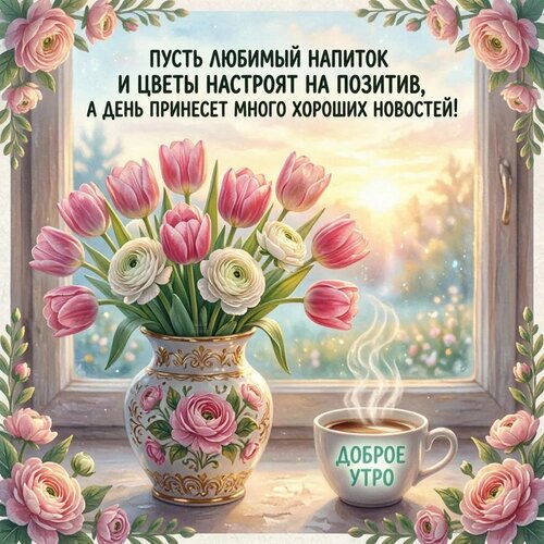 Открытка Доброе утро