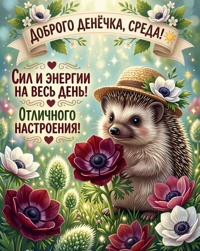 Открытка Доброй среды