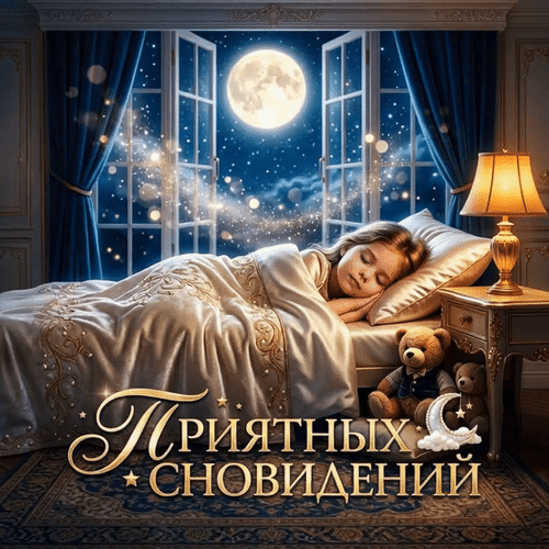 Анимированная открытка Приятных сновидений!