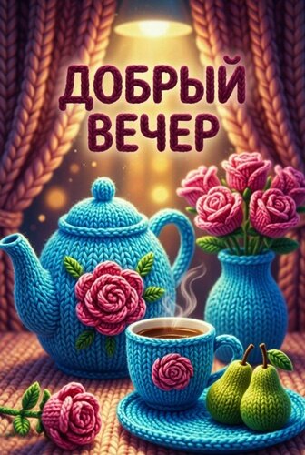 Открытка Добрый вечер