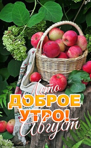 Открытка Доброе утро