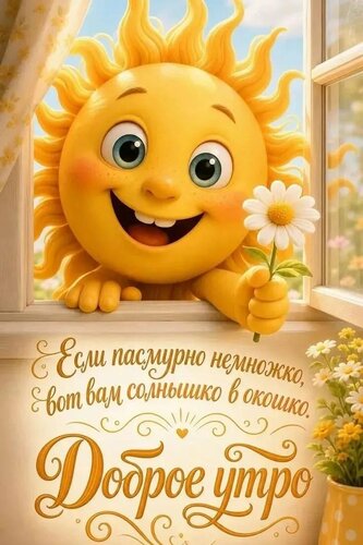 Открытка Доброе утро