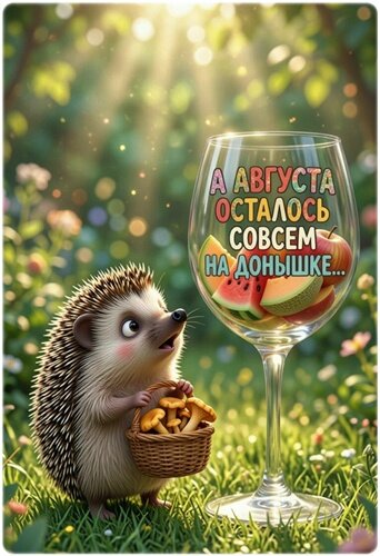 Открытка КОНЕЦ ЛЕТА