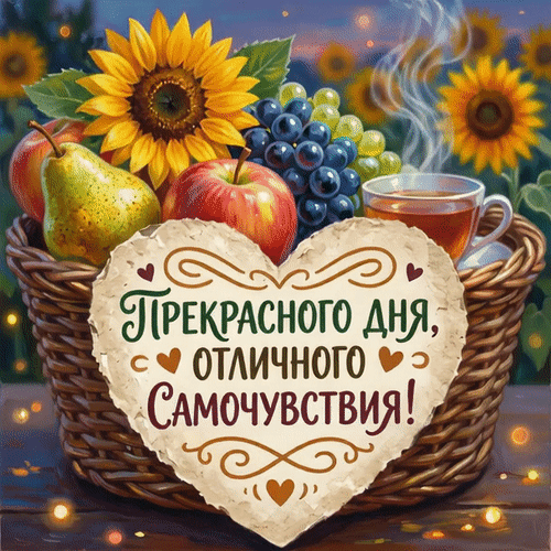 Анимированная открытка Прекрасного дня