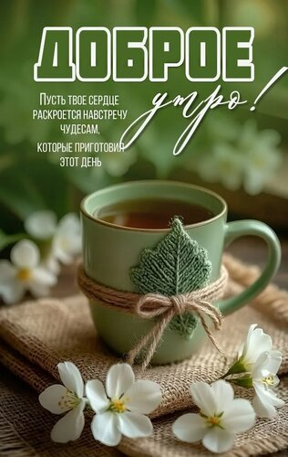 Открытка Доброе утро