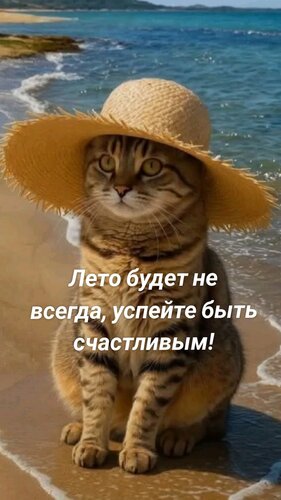 Открытка Лето будет не всегда