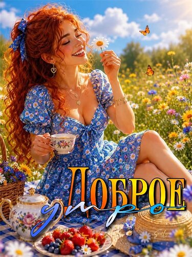 Открытка Доброе утро