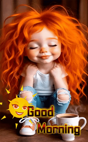Анимированная открытка Good Morning