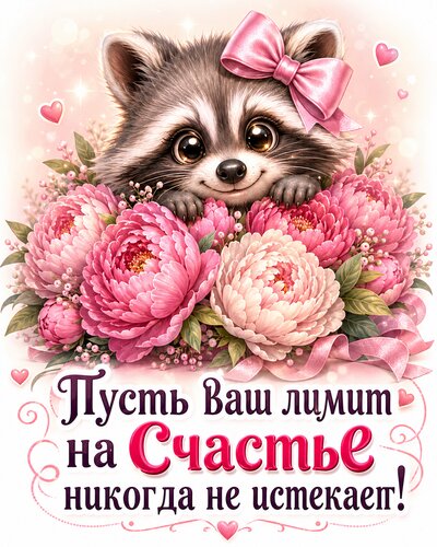 Открытка Про счастье